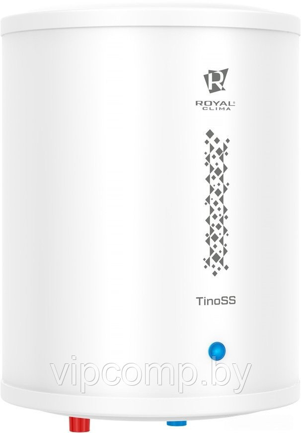 Накопительный электрический водонагреватель над мойкой Royal Clima TinoSS RWH-TS10-RS