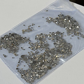 Стразы серебро микс 1440 шт