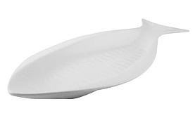 Блюдо для рыбы Lenardi Bianco Фарфор 35.5см