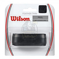 Обмотка базовая для теннисной ракетки Wilson Featherthin (черный) (арт. WRZ4204BK)