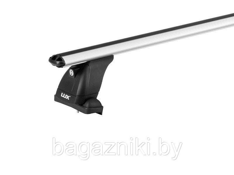 Багажник LUX 3 с дугами 1,2м аэро-классик (53мм) для а/м Peugeot 207 с 2006-2012 / 3008 с 2009-2016 в штатные