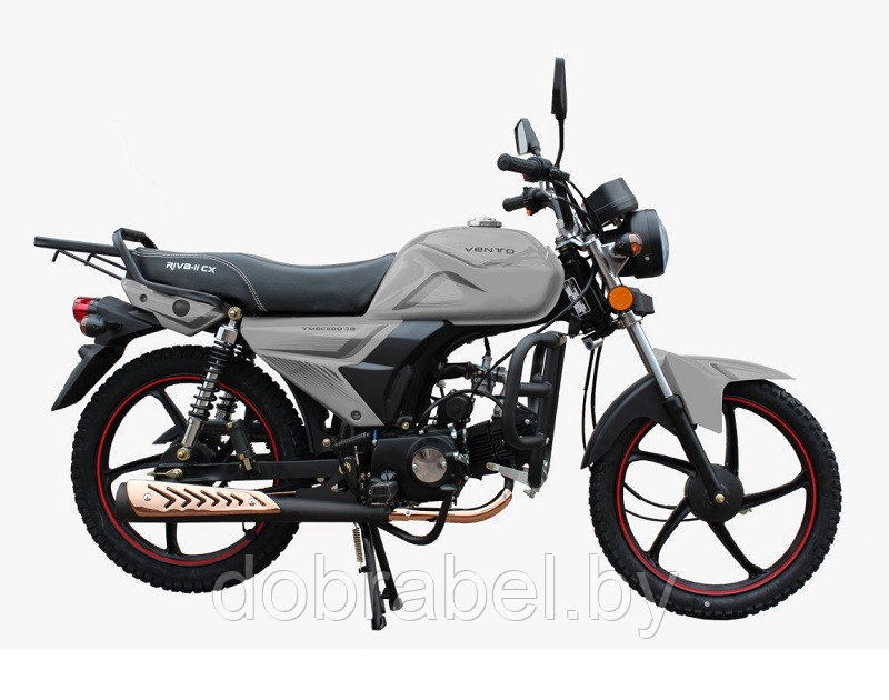 Мопед VENTO RIVA 2 CX серый, 50 кубов + Бонус