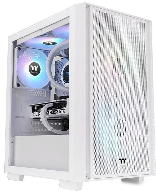 Корпус Thermaltake Versa H16 TG ARGB Snow CA-1Y8-00S6WN-01, фото 1