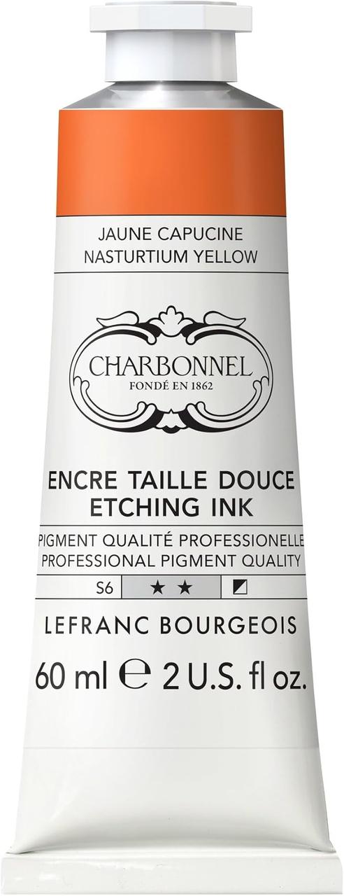 Краска LB Charbonnel Etching Ink 60 мл Nasturtium Yellow