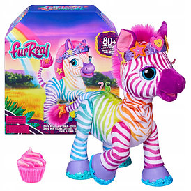 Интерактивная игрушка Hasbro FurReal Friends «Радужная Зебра Зеня» F6373