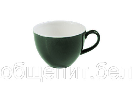 Чашка 230 мл. чайная d=93 мм. h=69 мм. Линеа Зеленый (блюдце 78069) Bonna