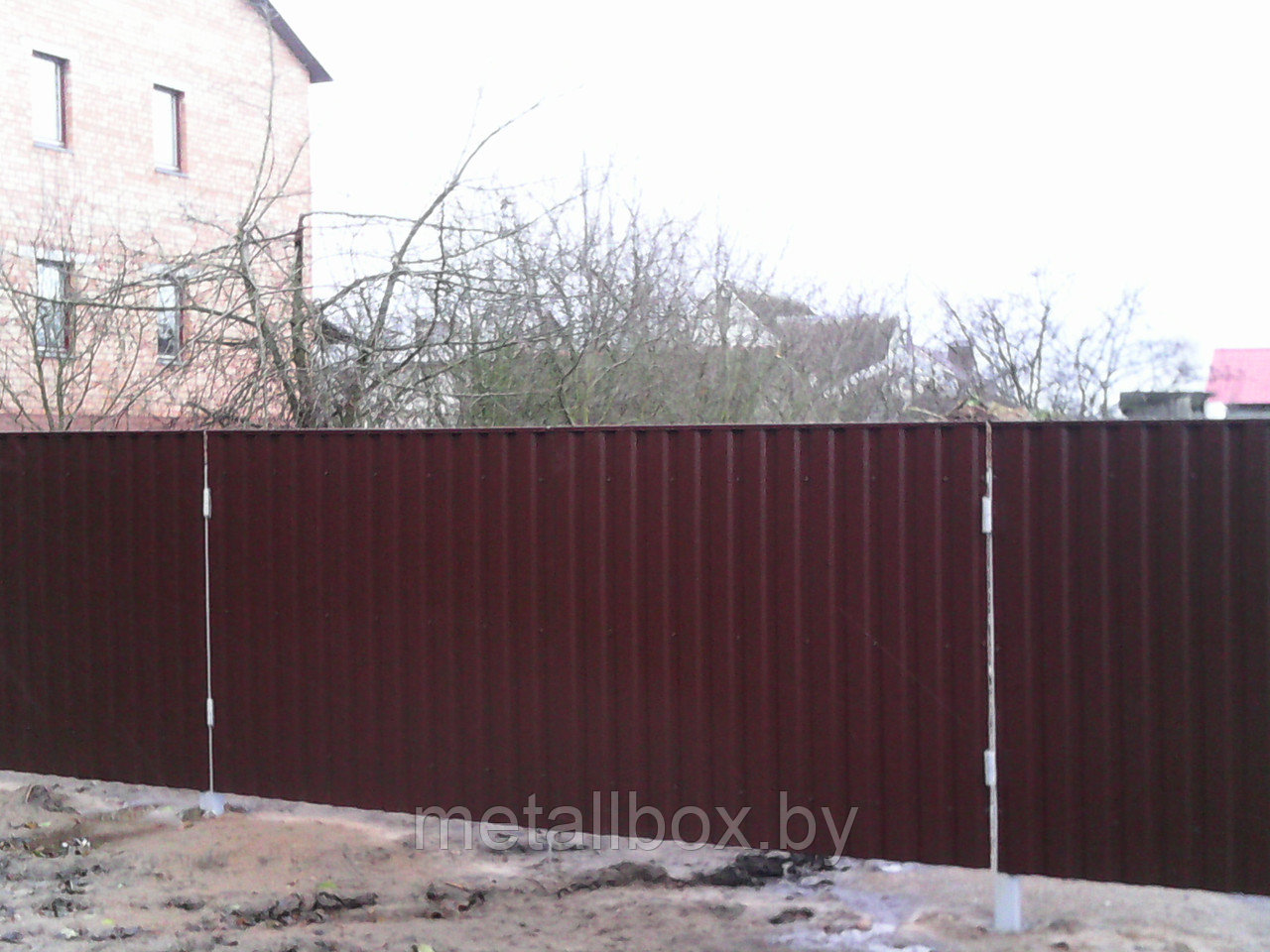 Ворота из профлиста 3.5*1.7