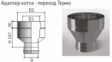 Адаптер котла-перехода Термо