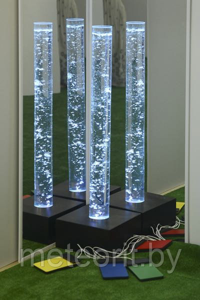 Интерактивная воздушнопузырьковая трубка «Настроение» Н170 Д12см