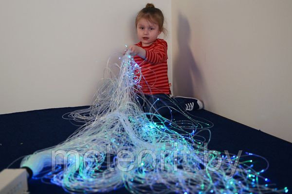 Пучок фиброоптических волокон "Звездный дождь" 100 волокон