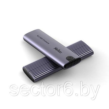 Бокс для накопителей M.2 Netac WH51 (кабель C-C) NT07WH51-32CA, фото 2