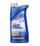 Охлаждающая жидкость Mannol Antifreeze AG11-75 blue 1л
