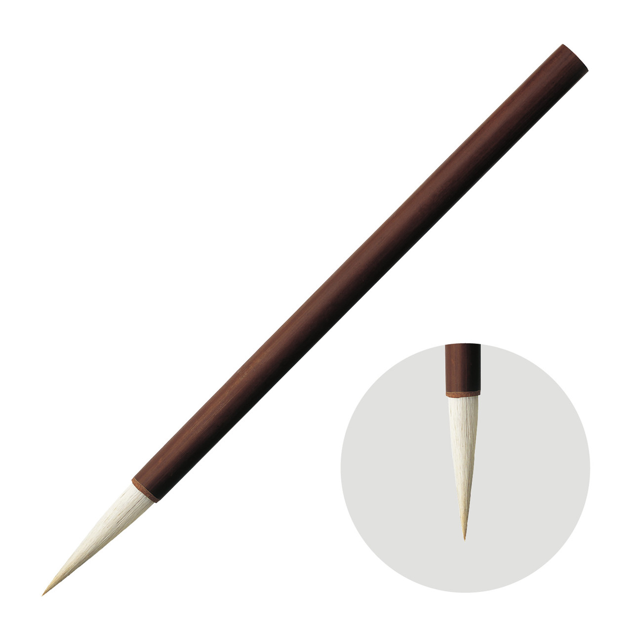 Кисть Holbein Yusai Japanese Brush/Choryu LL Bamboo Goat/Raccoon/Horse/Deer