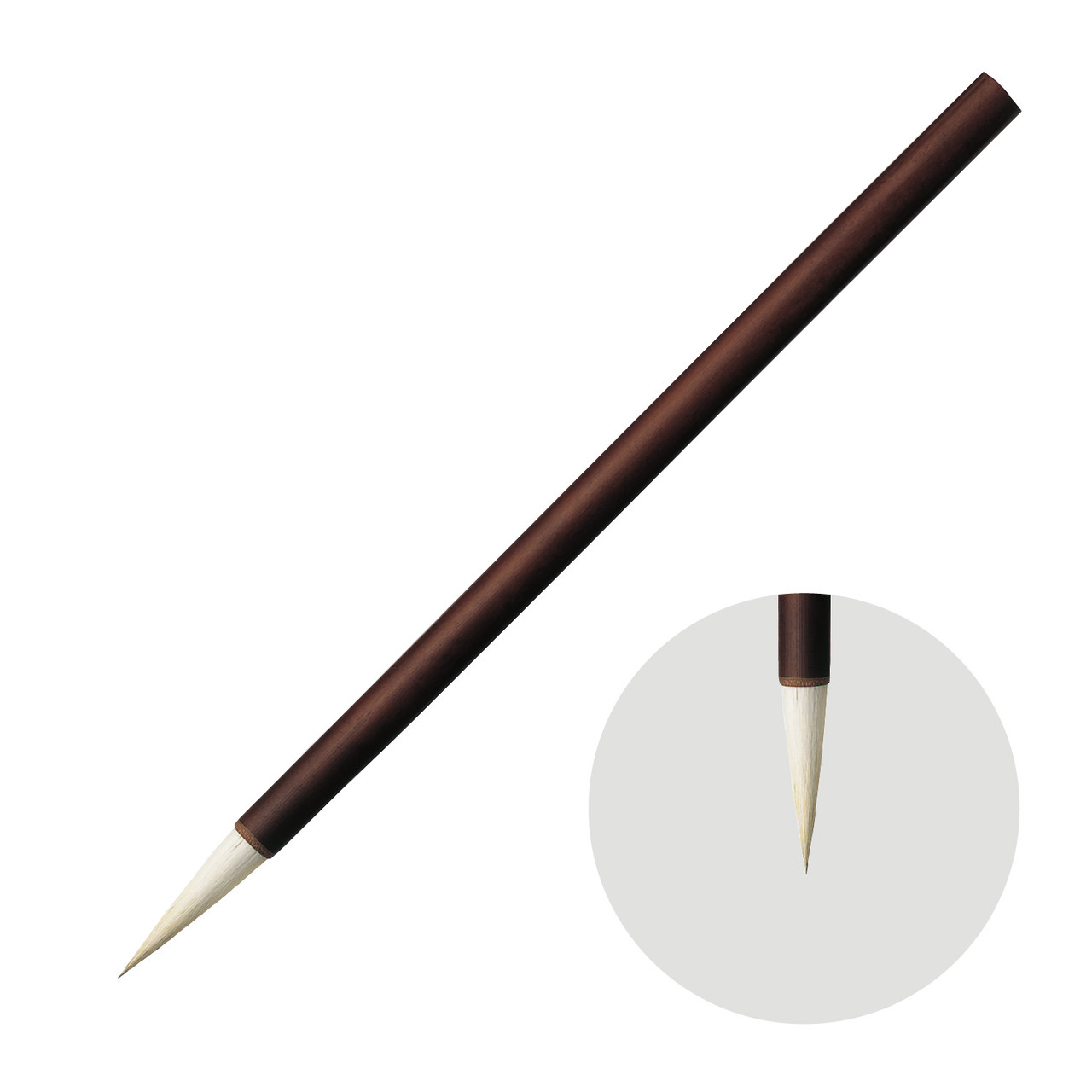 Кисть Holbein Yusai Japanese Brush/Choryu L Bamboo Goat/Raccoon/Horse/Deer