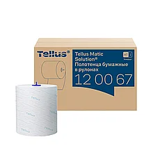 Полотенца рулонные 2-слойные Tellus Matic система H1, 150 мПолотенца рулонные 2-слойные Tellus Matic система H