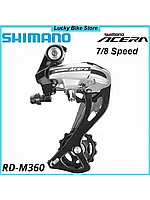 Переключатель задний Shimano Acera RD-M360 SGS 7/8 cr черн