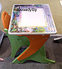 Комплект детской мебели. Детский столик (парта Растишка ) регулируемый по высоте + стул 
