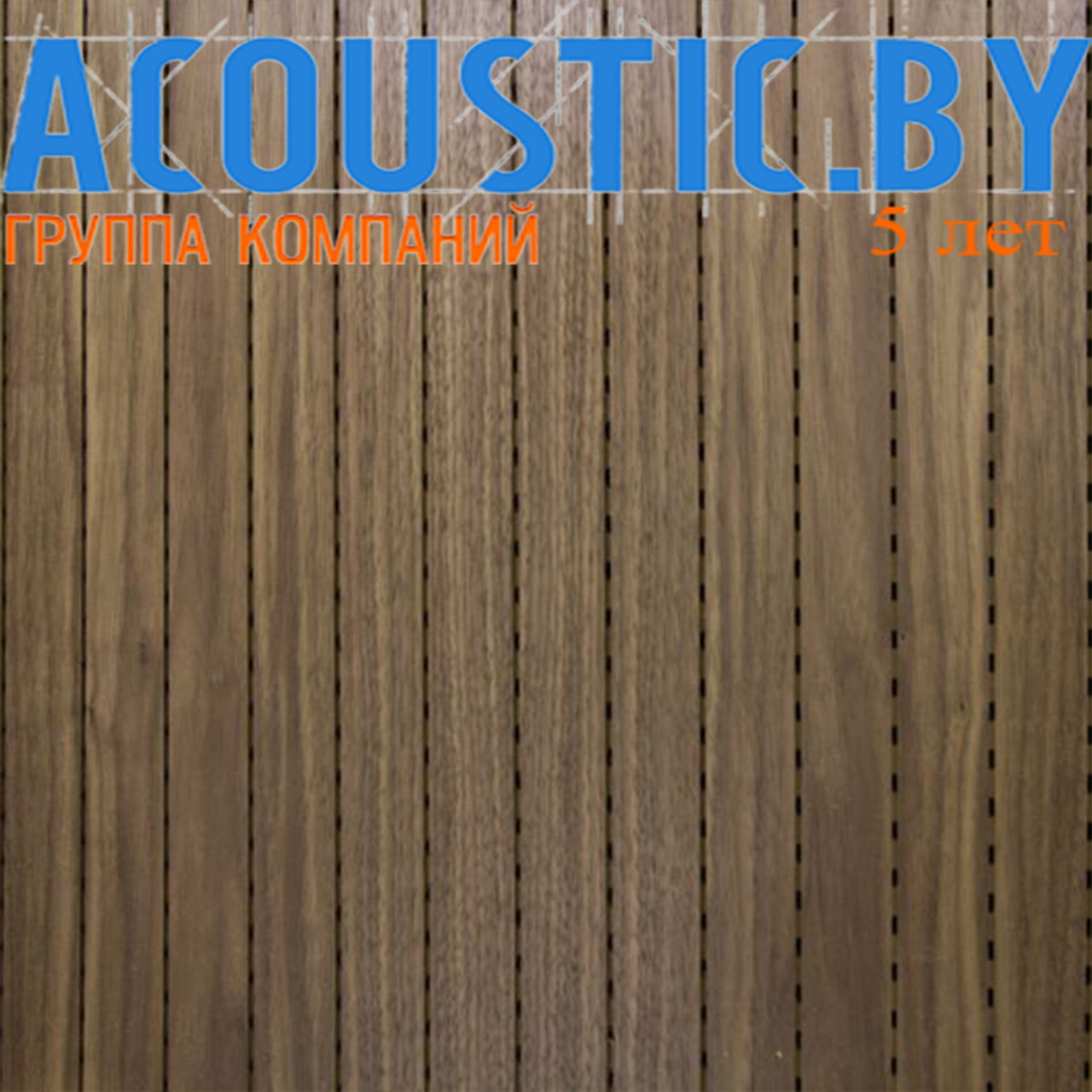 Акустические панели Decor Acoustic натур.шпон ореха