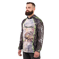 Джерси Аquatic Дж-06 с капюшоном (логотип: КАРП, Carp Camo Bronze)