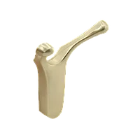 Крючок AQ Snail золото брашированное
