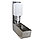 Ksitex SD-7966-1000S (дозатор жидкого мыла.метал,мех-ий,1 литр,блест.), фото 4