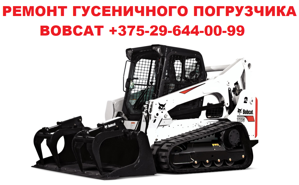 РЕМОНТ МИНИ ГУСЕНИЧНОГО ПОГРУЗЧИКА BOBCAT
