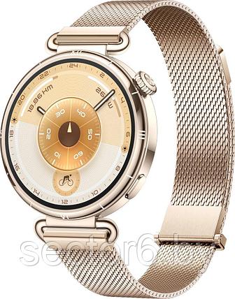Huawei Watch GT 6 41 мм (золотистый, с золотистым миланским браслетом, международная версия), фото 2