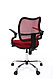 Кресло Chairman 450 хром красный, фото 2