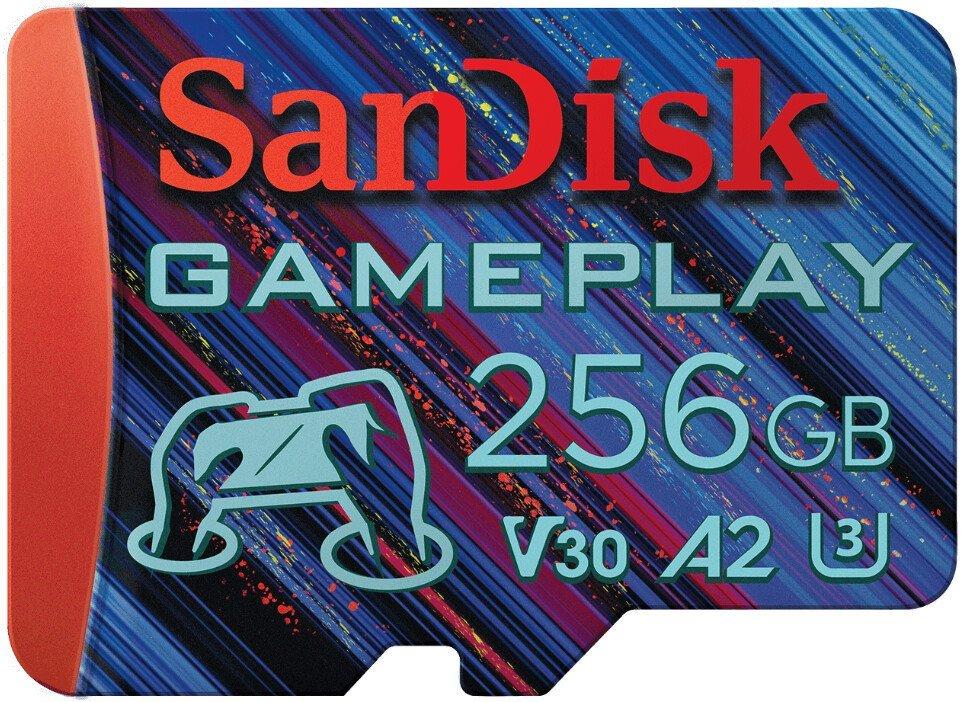 Карта памяти SanDisk GamePlay microSDXC 256GB SDSQXAV-256G-GN6XN, фото 1