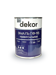 Эмаль ПФ-115 GD dekor желтая RAL 1003 0,8 кг