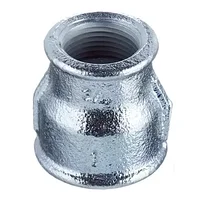Муфта переходная чугунная оцинкованная 1 1/4" х 1" ВР-ВР Platinum Gebo