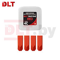 DLT Набор запасных шпателей для DLT Silicone, (размер 4С-red), КРАСНЫЕ, арт.1753