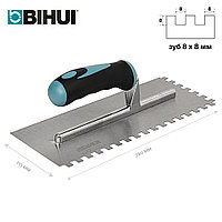 BIHUI Гребенка из пружинной стали BIHUI 280*115мм, зуб 8мм, арт.PTCB08