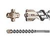 20х420х540 мм бур (сверло) SDS-max 4cutter MAKITA, фото 2