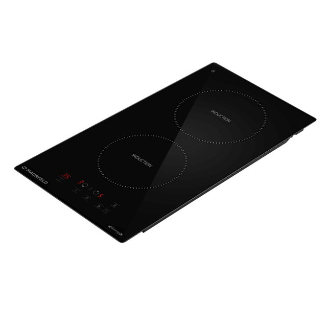 Индукционная варочная панель Maunfeld AVI3021BK Домино из черной стеклокерамики