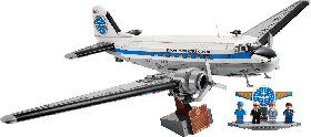 Конструктор Icons Авиалайнер Douglas DC-3 "PAN AM" 1903 детали аналог Lego