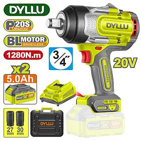 Гайковерт аккумуляторный DYLLU DTCD1B128