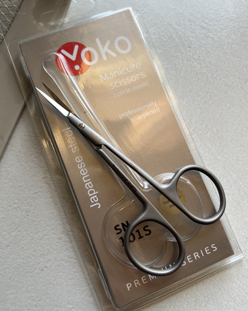 НОЖНИЦЫ ДЛЯ КУТИКУЛЫ YOKO Оригинал 101s