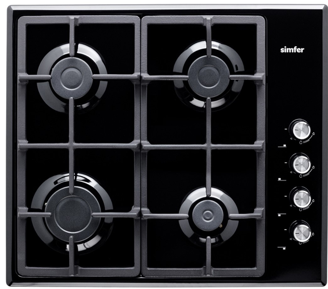 Газовая варочная панель Simfer H60Q40B572