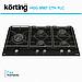 Газовая варочная панель Korting HGG 9987 CTN FLC, фото 5
