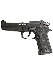 Страйкбольный пистолет KJW Beretta M9 IA Gas GBB, хром. ствол