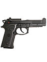 Страйкбольный пистолет KJW Beretta M9 IA Gas GBB, хром. ствол, фото 6