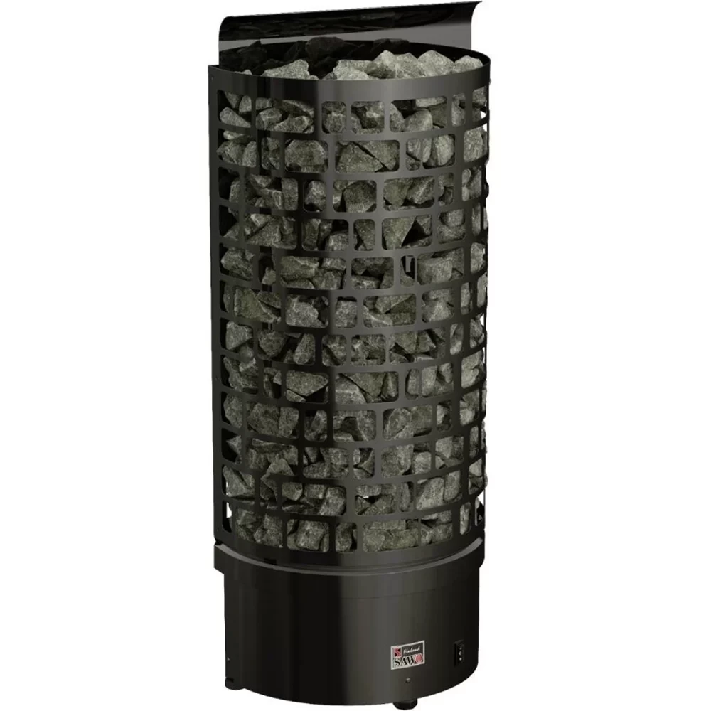Электрокаменка Sawo Aries Wall Black 9 кВт