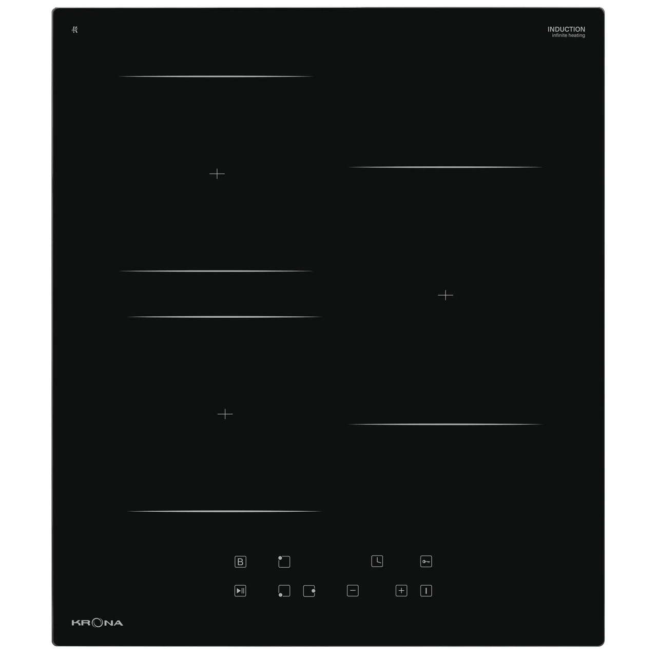 Индукционная варочная панель Krona Remo 45 BL / КА-00001447
