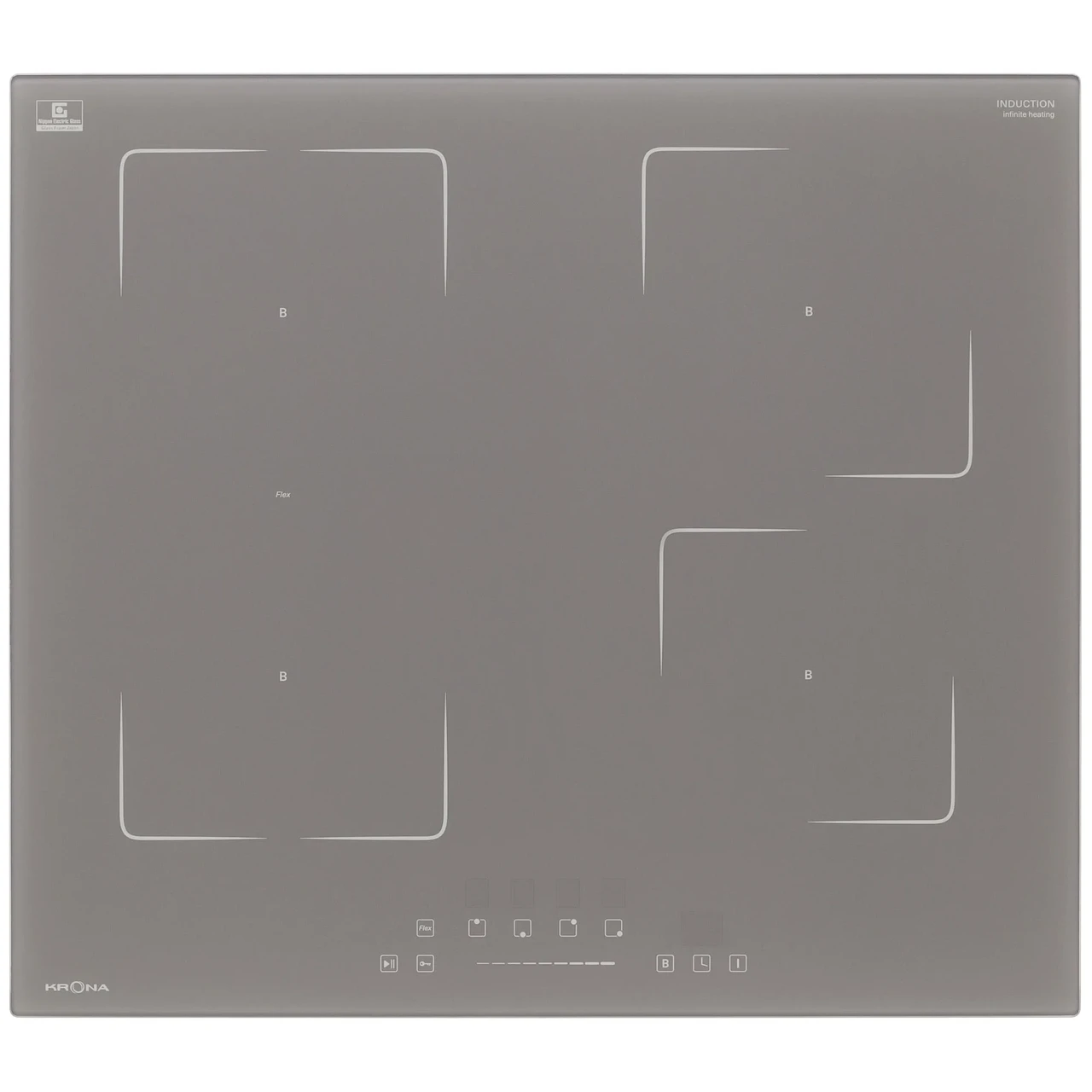 Индукционная варочная панель Krona Mysterium Max Ih 60 GR / КА-00007427