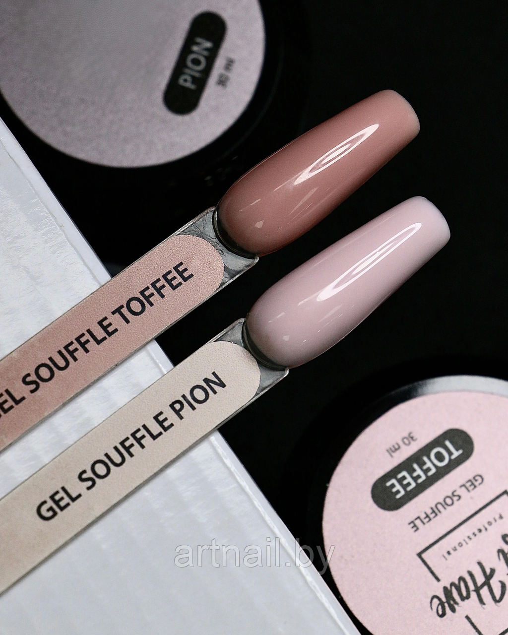 Гель Souffle Pion ,Toffee  30мл жесткий,  MUST HAVE