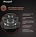 Газовая варочная панель Weissgauff HGG 640 BG Nano Glass, фото 8