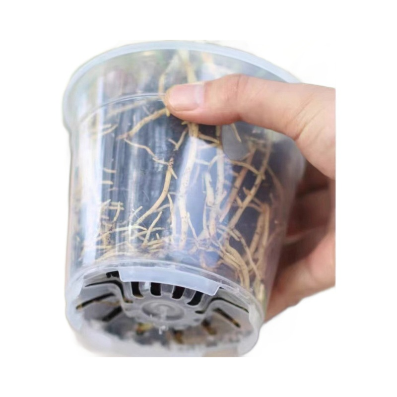 Горшок дренажный Botanica Clear (19x18см/3.4л, прозрачный)