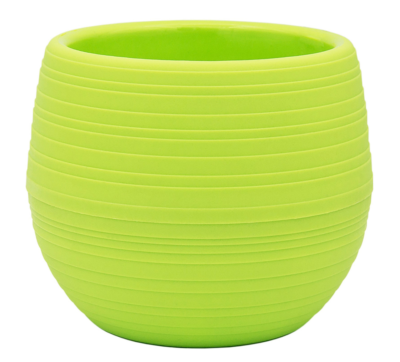 Горшок цветочный Botanica Bowl двойной (8x6см, зеленый)