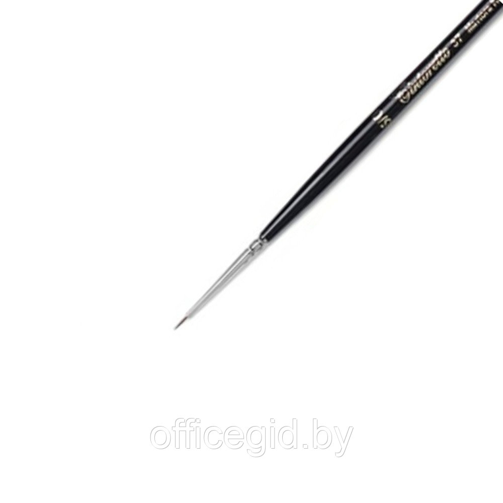 Кисть для рисования "Tintoretto  Martora Kolinsky SIB", сибирский колонок, круглая, №5/0